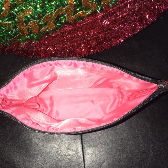 Clinique X Kate Spade Color Block Nylon Cosmetic Pouch NWOT - Picture 6 of 8